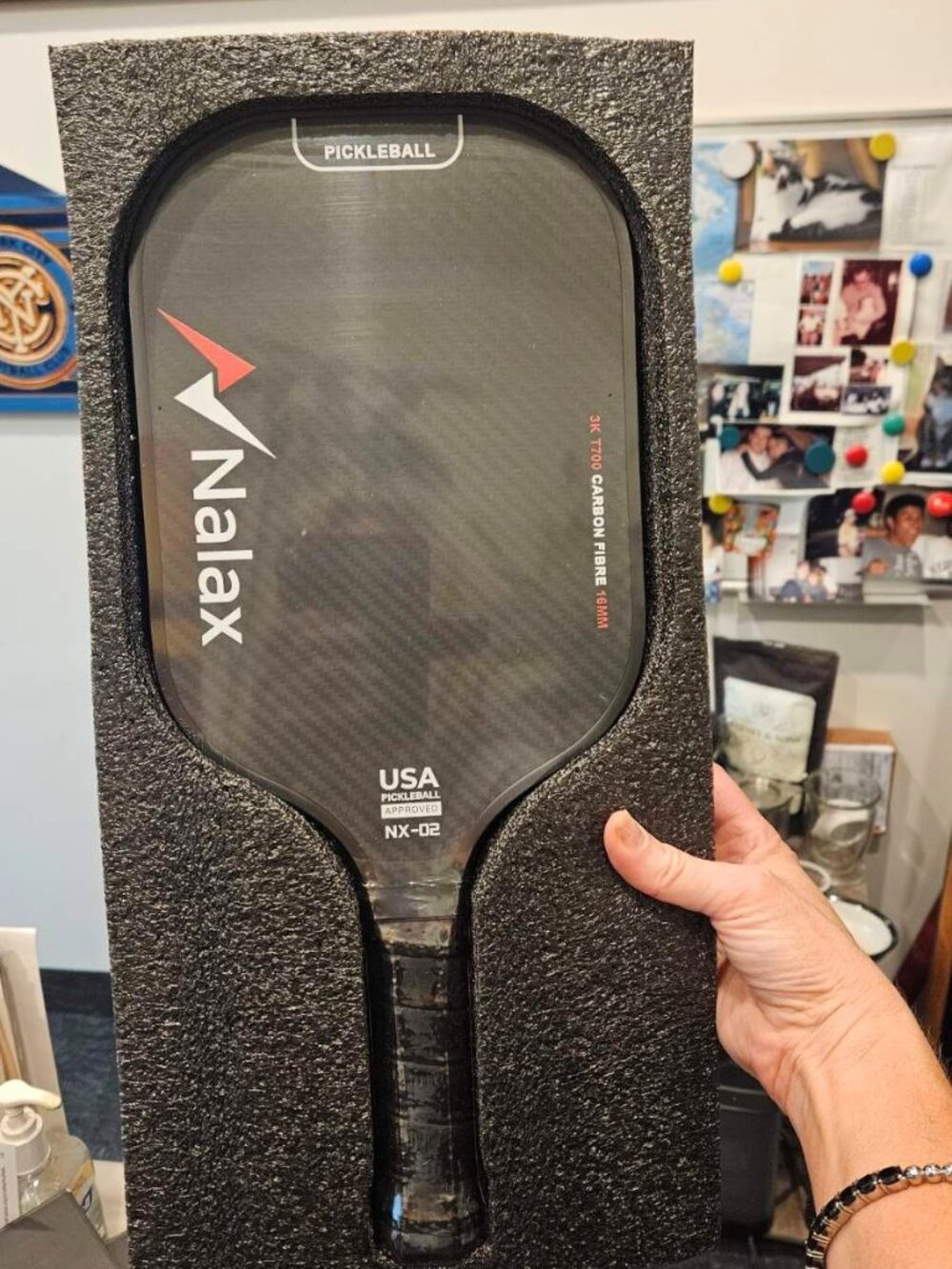 NALAX Hypils Pro 1.0 Pickleball Paddle 16mm - Picture 2 of 3